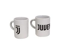 Giemme Juventus JU1339 - Juego de 2 tazas de café de cerámica