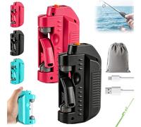 Gienslru Automatic Fishing Knot Tying Tool, 2026 New Easy Cast Knot Tying Tool, Portable Electric Lure GT Knotter for PE Line and Leader Knots, Quick Hook Tier for Saltwater Fishing Anglers (A-1)