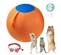 Gienslru Giant Herding Ball for Dogs, Extra Large Dog Balls for Outdoor Exercise and Mental Stimulation, Durable Interactive Toy for Border Collie (B, 45cm/17.7inch)