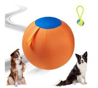 Gienslru Heavy Duty Herding Ball for Dogs: Giant Inflatable Dog Balls for Outdoor Exercise, Mental Stimulation & Push-and-Chase Play (B, 25cm/9.8inch)