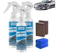Gienslru Ouhoe Iron Powder Remover Spray Multi Purpose Rust Remover, Car Rust Removal Spray, Ouhoe Rust Removal Spray, Rust Out Instant Removal Spray (3 unidades de 100 ml)