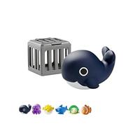 Gienslru Pool Diving Toys for Kids, Sinkies for Kids Swimming with Floating Animals & Cages, Underwater Swimming Pool Toys & Bath Games, Summer S nd Splash Pool Game Gift for Boys Girls (E)