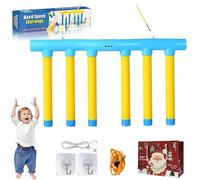 Gienslru Reflective Drop Stick Challenge Game Set, Drop It Catch It Win Its Reaction Game, Falling Sticks Catching Games, 3 Dropping Speeds Quick Reactions Training Toy, for Kids Adults (B-no Remote)