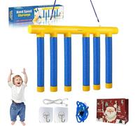 Gienslru Reflective Drop Stick Challenge Game Set, Drop It Catch It Win Its Reaction Game, Falling Sticks Catching Games, 3 Dropping Speeds Quick Reactions Training Toy, for Kids Adults (A-no Remote)