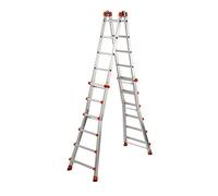 Gierre Escalera telescópica multifunción AL060 PEPPina de aluminio EN131 (6+6 peldaños)