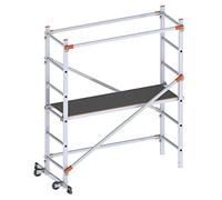 Gierre FA100FL Andamio Doméstico Fast & Lock 100, 287 cm, Negro