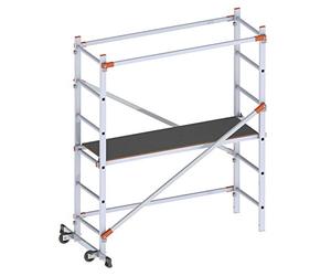 Gierre FA100FL Andamio Doméstico Fast & Lock 100, 287 cm, Negro