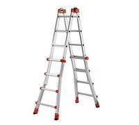 Gierre M101815 - Escalera telescopica aluminio 4+5 peldaños