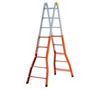 Gierre M32643 - Escalera telescopica acero 5+5 peldaños