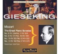 Gieseking - les grandes sonates pour piano