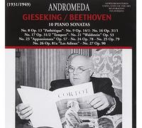 Gieseking - Ten Piano Sonatas No. 8,9,16,17,21,23-27
