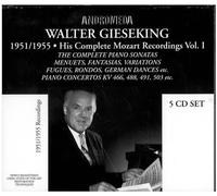 Gieseking Walter - Piano Works Vol.1