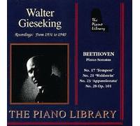 Gieseking, Walter - Plays Beethoven