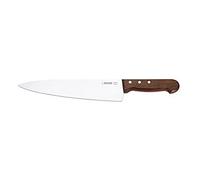 Giesser Kohmesser Mit Holzgriff Since 1776-Made in Germany Cocinero con Mango de Madera Antideslizante Kotibe, 26 cm, Inoxidable, Cuchillo de Cocina Afilado remachado, Unisex Adulto, marrón, 26 m