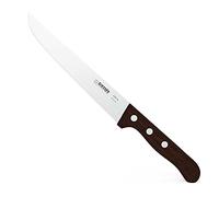 Giesser Kühenmesser Mit Griff Aus Holz Since 1776-Made in Germany Universal con Mango de Madera Antideslizante Kotibe, 16 cm, Inoxidable, Cuchillo de Cocina Afilado remachado, Unisex, marrón, M