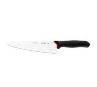 Giesser since 1776 - Made in Germany - Cuchillo de cocinero, 20 cm de hoja, PrimeLine, negro, inoxidable, apto para el lavavajillas, cuchillo de cocina afilado y con mango antideslizante