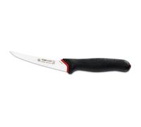 Giesser since 1776 - Made in Germany - Cuchillo deshuesador con mango antideslizante PrimeLine, hoja de 13 cm, negro, cuchillo de carnicero afilado apto para el lavavajillas, inoxidable