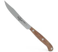 Giesser since 1776 - Made in Germany - Cuchillo para carne con mango en madera de olivo, hoja de 12 cm, PremiumCut Steak No 1, inoxidable, cuchillo alemán para parrilla afilado