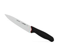 Giesser since 1776 - Made in Germany - Cuchillo para trinchar, 18 cm, PrimeLine, negro, inoxidable, apto para lavavajillas, afilado cuchillo de cocinero estrecho con mango antideslizante