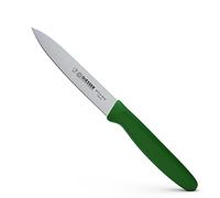 Giesser since 1776 - Made in Germany - Cuchillo para verduras, 10 cm, Vegetal, verde, con mango ergonómico y antideslizante, cuchillo de cocina pequeño inoxidable, cuchillo afilado para cocinar sano