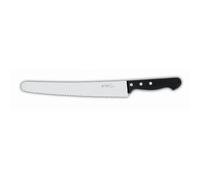 Giesser since 1776 - Made in Germany - Cuchillo utilitario remachado con filo de sierra Clásico, 25 cm, negro, inoxidable, apto para el lavavajillas