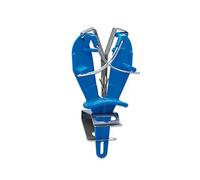 Giesser since 1776 - Made in Germany - Sharp easy, Afilador de cuchillos, con soporte, doble función, azul, 9980 b