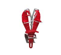 Giesser since 1776 - Made in Germany - Sharp easy, Afilador de cuchillos, con soporte, doble función, rojo, 9980 r