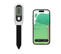 GIEX Zigbee - Sensor de humedad 3 en 1 para jardín con medición de temperatura y luz, compatible con Tuya Smart App & Home Assistant