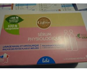 Gifrer Suero fisiológico lavado nasal y oftálmico NUEVO - Pack de 4 cajas de 24 x 10 ml