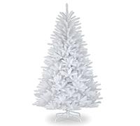 Gift 4 All Occasions SHATCHI - Árbol Artificial con Forma de Pino frondoso de Alaska, Color Negro, Verde o Blanco, con Soporte de Metal. Decoración para el hogar, PVC, 180 cm