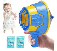 Gift - Bubble | Bubble Pump, Manual Air Cannon Buble Blower, No Batteries Required Handheld Buble Toy with 16ft Range For Kids Boys Girls, Interactive Outdoor Play For Beach Park Garde