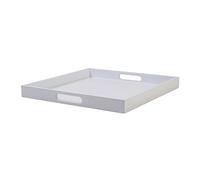 Gift Company Bandeja SPA M, Cuadrada, Bandeja para Servir, MDF, Blanca, 40x40 cm