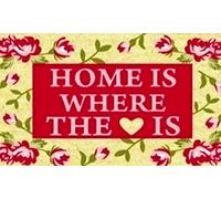Gift Company Felpudo Home is Where The Love is, Coco, Multicolor, 75 x 2 x 45 cm