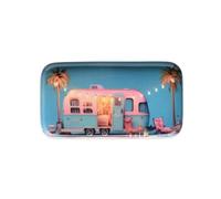 Gift Company Love Trays - Bandeja decorativa (21,8 x 1 x 12 cm), diseño rectangular, color azul