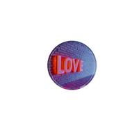 Gift Company Love Trays - Bandeja decorativa, diseño de corazones, color rosa y morado