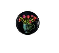 Gift Company Love Trays - Bandeja decorativa (tamaño grande), diseño de planta carnívora, multicolor
