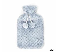 Gift Decor Bolsa de Agua Caliente Azul Plástico 1,8 L (12 Unidades)