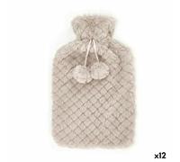 Gift Decor Bolsa de Agua Caliente Beige Plástico 1,8 L (12 Unidades)