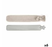 Gift Decor Bolsa de Agua Caliente Beige Plástico 2 L (6 Unidades)