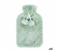 Gift Decor Bolsa de Agua Caliente Verde Plástico 1,8 L (12 Unidades)