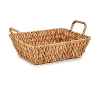 Gift Decor Centro de Mesa con Asas Metal Marrón Jacinto de Agua (28,5 x 16 x 41,5 cm)