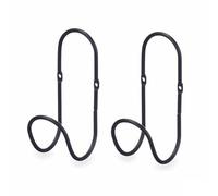 Gift Decor Colgadores Negro Metal Set 2 Piezas (6 Unidades)