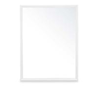 Gift Decor Espejo de Pared Madera Blanco 65 x 85 x 65 cm