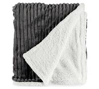 Gift Decor Manta Gris Oscuro Pana (150 x 200 cm)