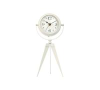 Gift Decor Reloj de Mesa Trípode Blanco Metal 12 x 30 x 12 cm (4 Unidades)