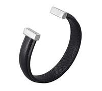 Gift for Men Men's Bracelet Engraving, Bracelets Men's Engraving Open Men's Bracelets Engraving Wrist Chain Stainless Steel