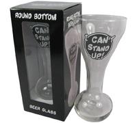 Gift House International Astasia - Vaso con Base Redonda y Texto I Can't Stand Up