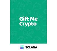 Gift Me Crypto Gift Card (SOL) 100 CNY Key GLOBAL