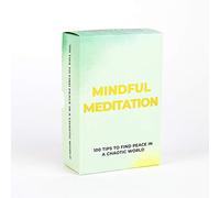 Gift Republic- Tarjetas de meditación conscientes, Multicolor, Talla única (GR490076)