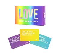 Gift Republic-Love-100 Tarjetas de afirmación para hacerte Brillar, impresión de Letras, Color Verde|melocotón|Amarillo|Morado (GR490102)